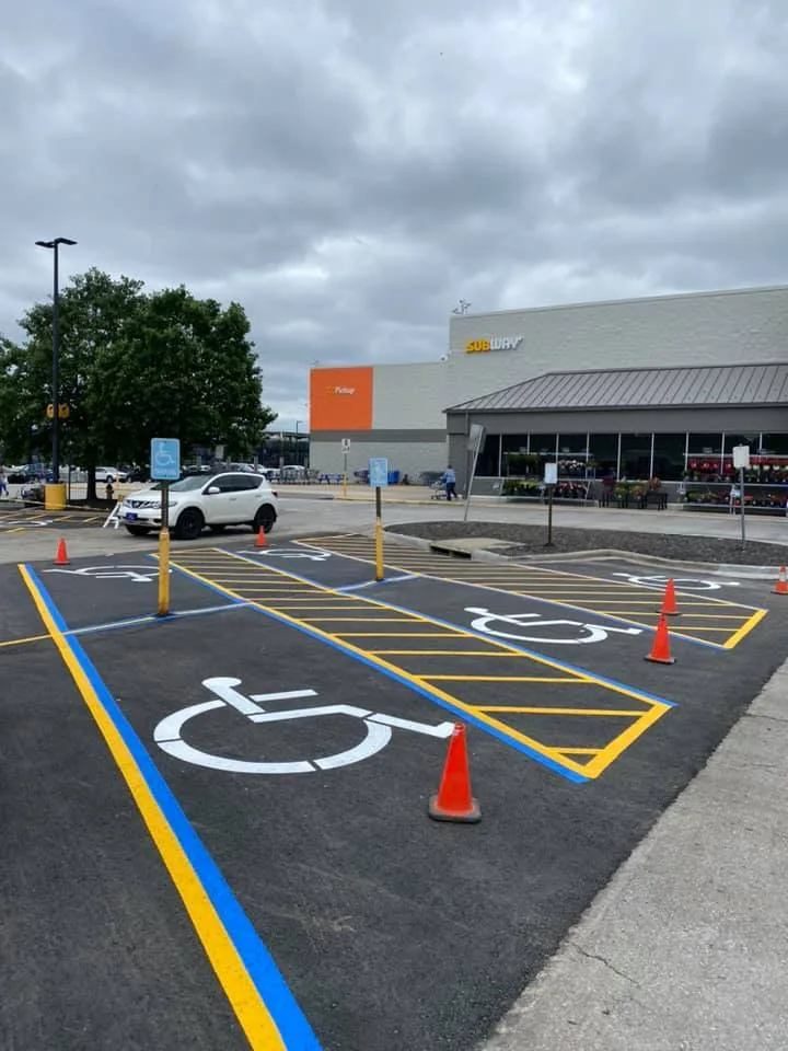 ADA Compliance project in the Kansas City metro by Platinum Paving