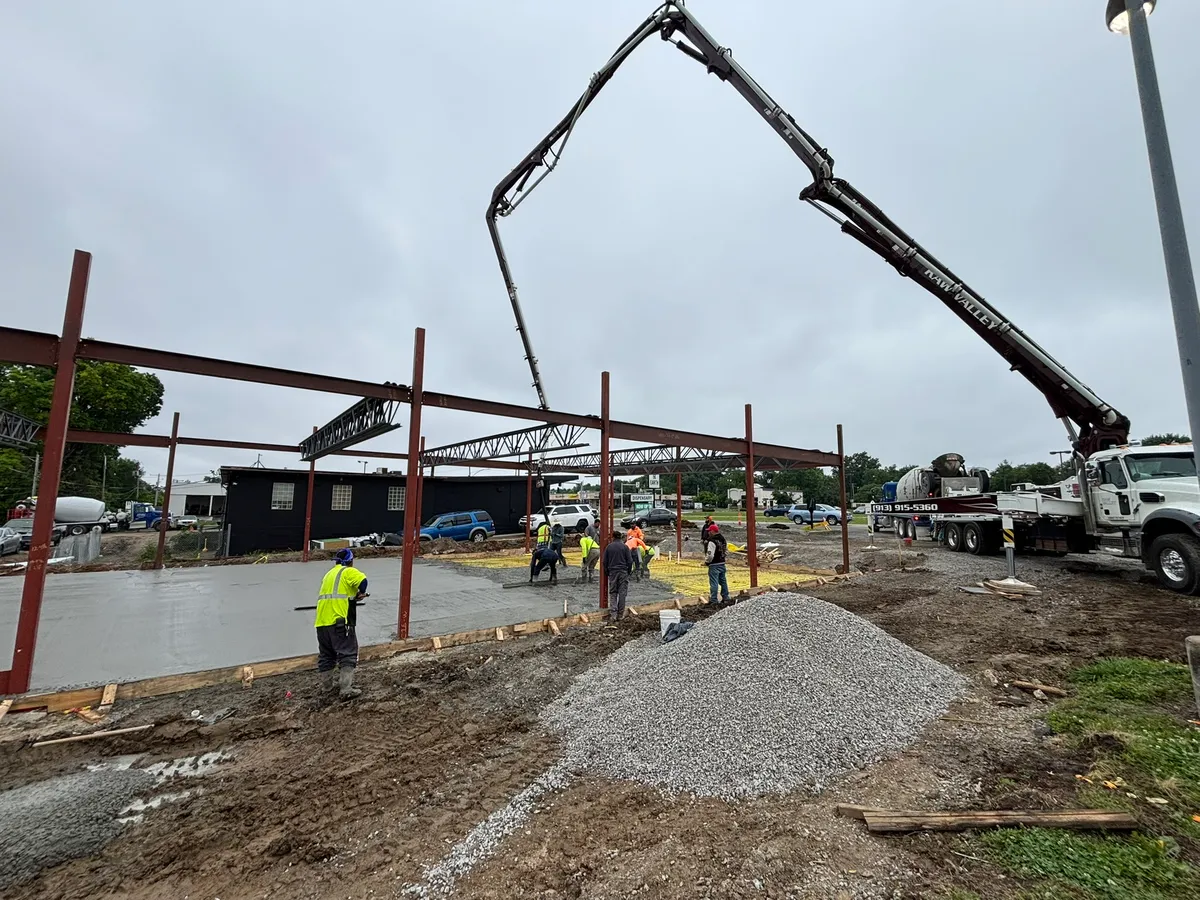 Professional concrete services in Kansas City